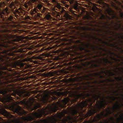Perle Cotton Sz8 Solids #1644 Red Brown Medium Dark