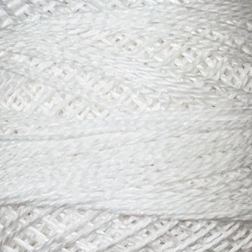 Perle Cotton Sz8 Solids #3 White