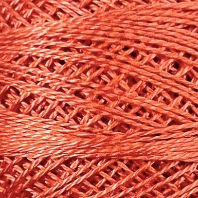 Perle Cotton Sz8 Solids #72 Peach Orange