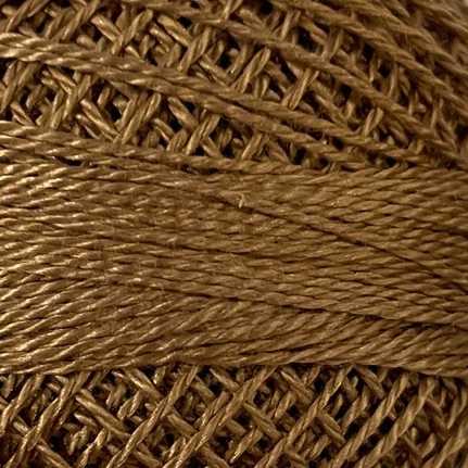 Perle Cotton Sz8 Solids #853 Antique Gold Dark