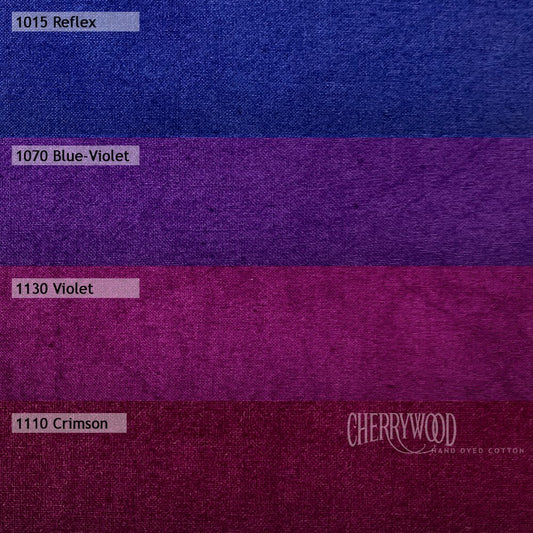 4 Pc Violet Medley Bundle - Cherrywood Fabrics