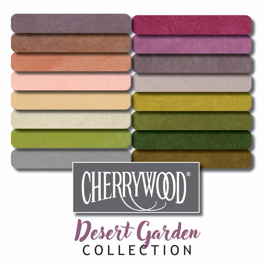 Desert Garden Collection 2025 - Cherrywood Hand Dyed Fabric