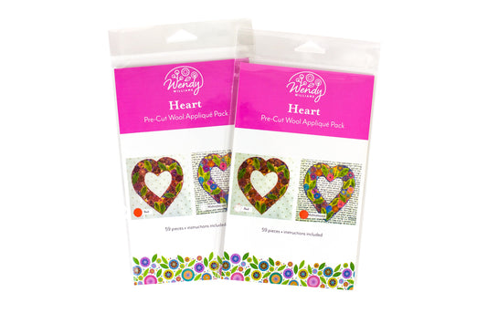 Wendy Williams Pre-Cut Wool Kit - Heart