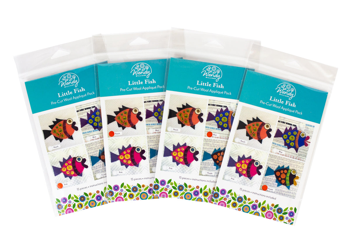 Wendy Williams Pre-Cut Wool Kit - Little Fish