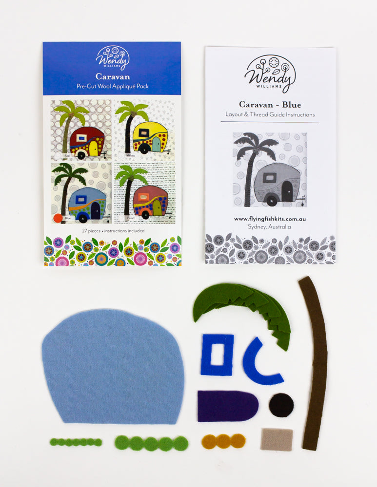 Wendy Williams Pre-Cut Wool Kit - Caravan