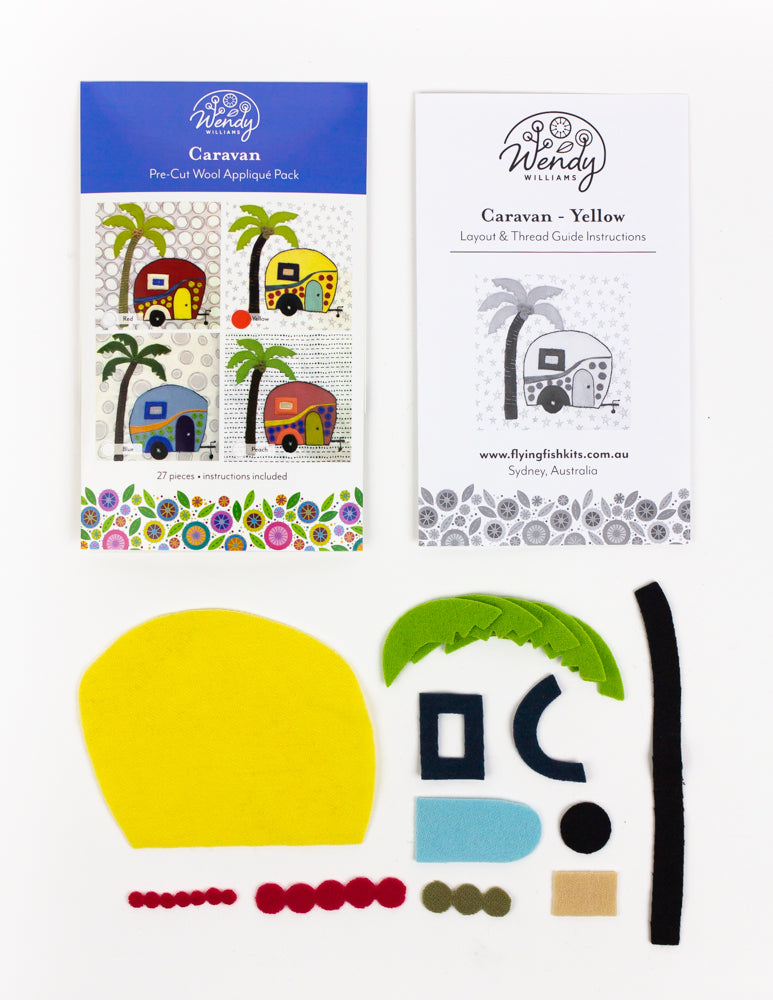 Wendy Williams Pre-Cut Wool Kit - Caravan