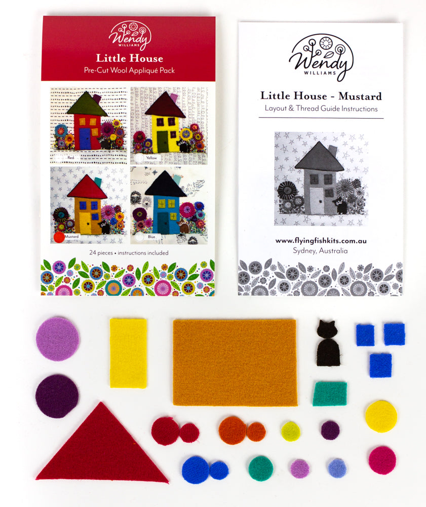Wendy Williams Pre-Cut Wool Kit - Little House