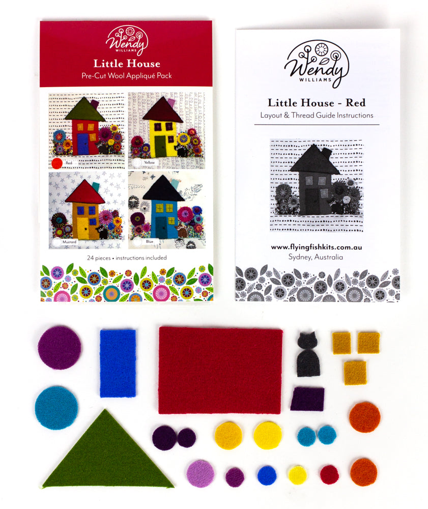 Wendy Williams Pre-Cut Wool Kit - Little House