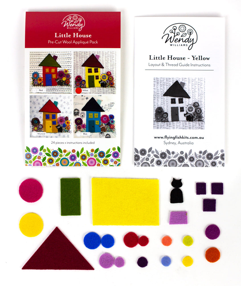 Wendy Williams Pre-Cut Wool Kit - Little House