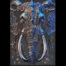 Sage Gaze Beaded Embroidery Kit - Abris Art