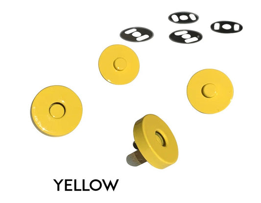 Yellow Magnetic Snaps
