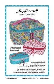 All Aboard! Train Case Trio Pattern - ByAnnie