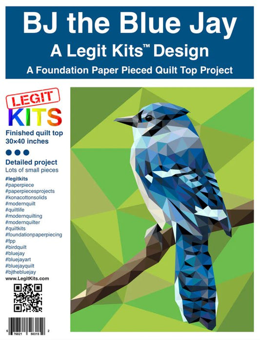 BJ the Blue Jay Pattern