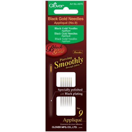 Black Gold Hand Sewing Needles (Applique/Sharps)