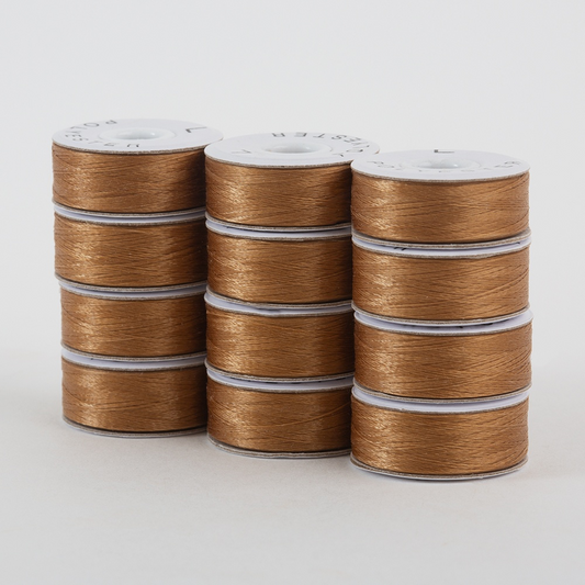 Super Bobs Poly 72pk L-Style #618 Medium Brown