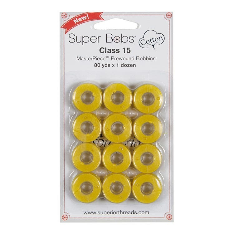 Super Bobs Cotton #126 Simply Yellow (Class 15)