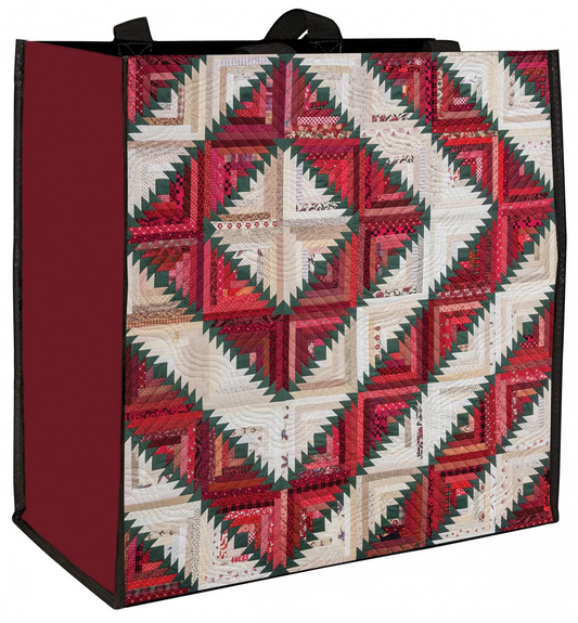 Eco Tote - Carolie Hensley's Holiday Log Cabin