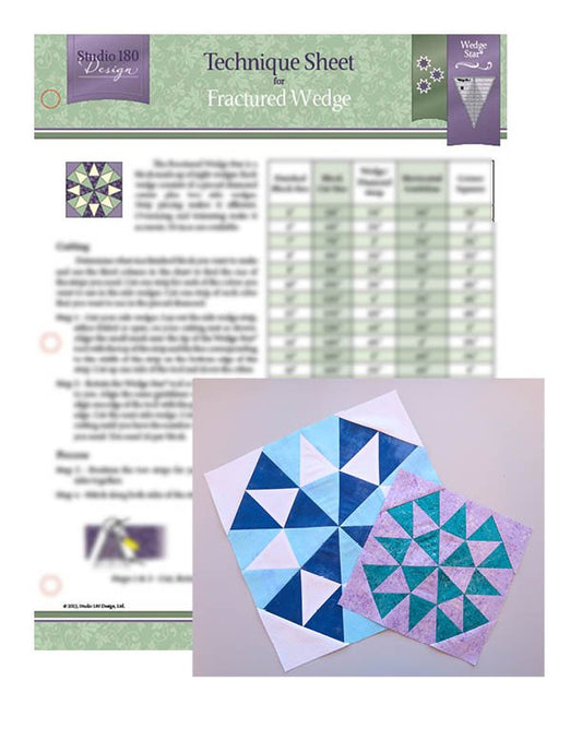 Fractured Wedge Technique Sheet - Studio 180 Design