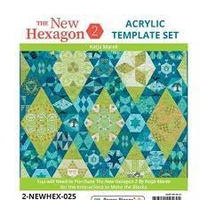 The New Hexagon 2 - Acrylic Template Set