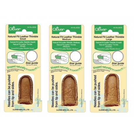 Natural Fit Leather Thimbles
