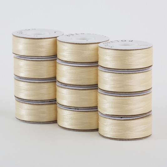 Super Bobs Poly 72pk L-Style #620 Cream