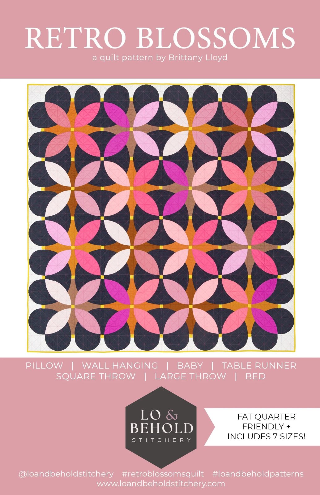 Retro Blossoms Pattern
