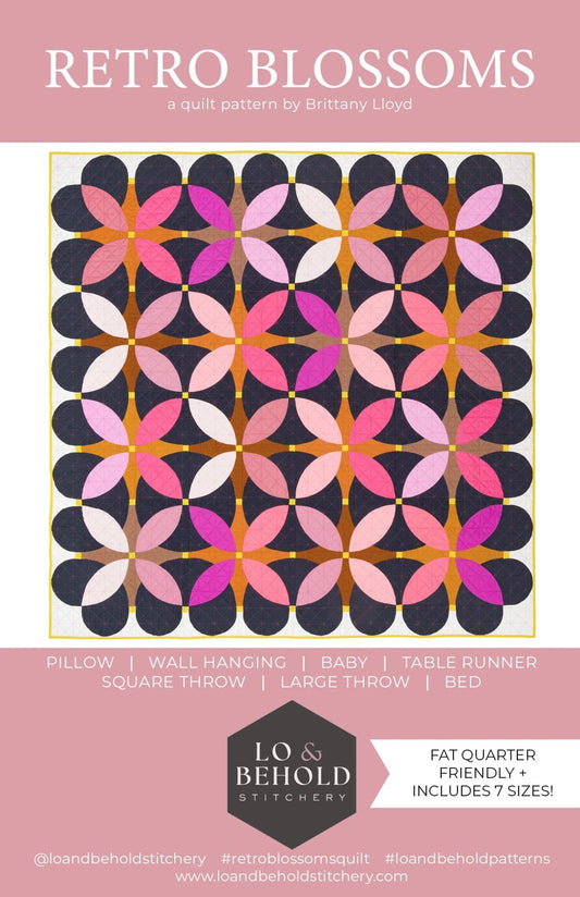 Retro Blossoms Pattern