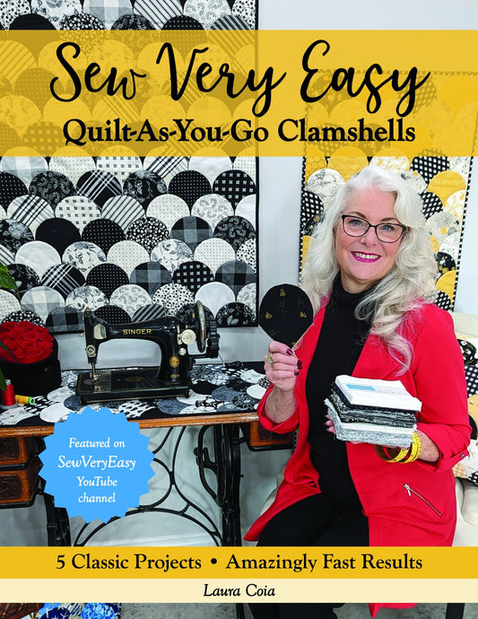 Sew Very Easy Quilt-As-You-Go Clamshells