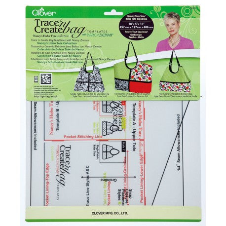 Trace 'n Create Bag Templates Nancy's Hobo Tote Collection