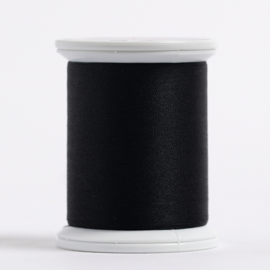 #380 BLACK BELT. Kimono Silk Thread  220 yds.