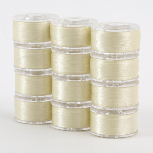 Super Bobs Poly 12 pk Class 15 #651 Ivory