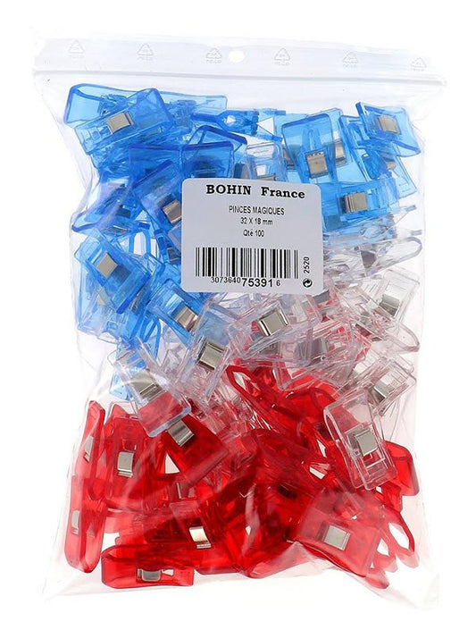 Wonder Clips 1 1/2" x 3/4" 100 Pack
